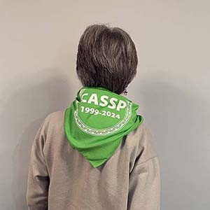 CASSP bandana donation thank-you gift